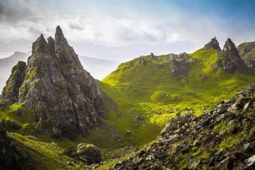 Skotsko, Orkneje a Ostrov Skye - dvě tváře Skotska - letecky - Velká Británie - Skotsko