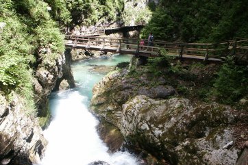 Slovinsko, Přenádhernou scenérií Triglavského NP - Slovinsko