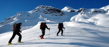 Slovinsko, skialpinismus, snowboarding ve volném terénu