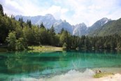 Slovinsko, přes Julské Alpy na jadranské pláže - Slovinsko - Bohinjské jezero