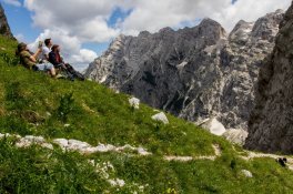 Slovinsko, přes Julské Alpy na jadranské pláže - Slovinsko - Bohinjské jezero