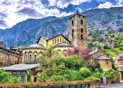 Španělsko - Katalánsko, Girona, Andorra - starobylá Girona a Pyreneje