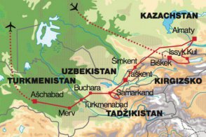 Střední Asie - Grand Tour - Kyrgyzstán