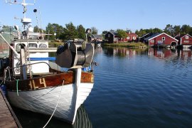Švédsko, rybaření na Flårenu - Švédsko