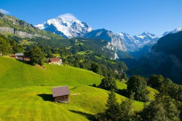 Švýcarsko a Glacier express - vláčky, zubačky a nejpomalejší rychlík - Švýcarsko