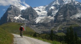 Švýcarsko - Bernské Alpy cyklistika