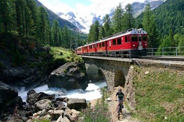 Švýcarsko - Engadin na kole i pěšky - Švýcarsko