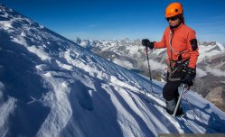 Švýcarsko - Ferraty Walliských Alp - Švýcarsko