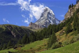 Švýcarsko - Matterhorn a Ticino