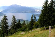 Švýcarsko, nočním vlakem do Curychu - Švýcarsko