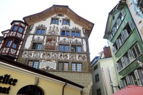 Švýcarsko, nočním vlakem do Curychu - Švýcarsko