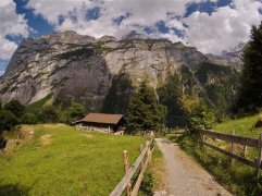 Švýcarsko - turistika v Bernských Alpách