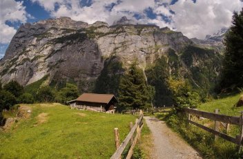 Švýcarsko - turistika v Bernských Alpách