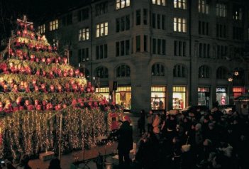 Švýcarský advent a slavnost Klausjagen - Švýcarsko