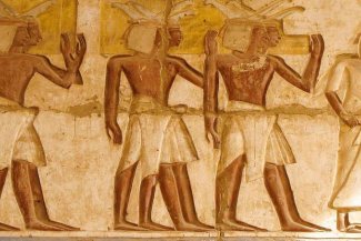 Symboly Egypta - Nil a pyramidy - Egypt