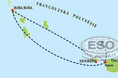 Tahiti - Moorea - Bora Bora - Francouzská Polynésie - Tahiti