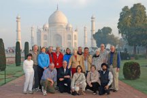 Taj Mahal a písečné duny Rádžasthánu - Indie