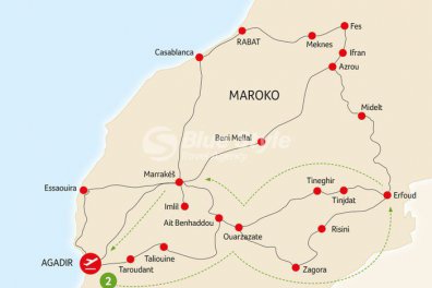 Tajemství pevností a pouštní dobrodružství - Maroko