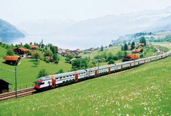 To nejlepší ze Švýcarska - vlakem - Švýcarsko
