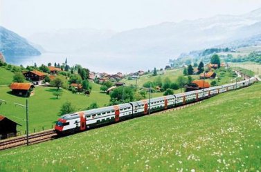 To nejlepší ze Švýcarska - vlakem
