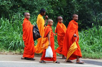 Tradiční život lidí na Srí Lance a pláže Indického oceánu - Srí Lanka