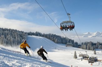 Vánoční lyžovačka v Alpách - Rakousko - Windischgarsten - Hinterstoder