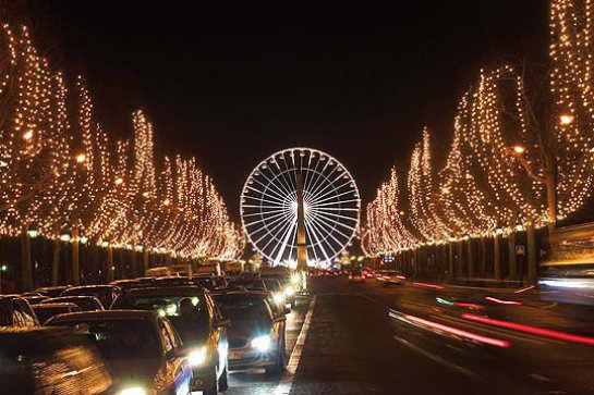 Vánoční Paříž - Francie