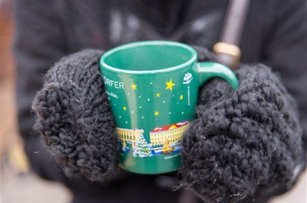 Vánoční vesnička na zámku Hof a Vídeň - Rakousko