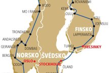 Velká cesta za kouzlem evropského severu - Švédsko