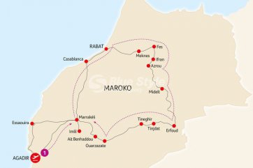 Velký okruh Marokem - Maroko