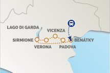 VERONA - OPERA TOSCA - BENÁTKY, PADOVA, VICENZA - Itálie