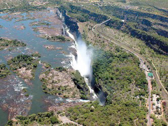 Victoriiny vodopády - Zimbabwe