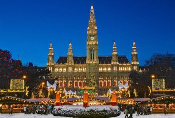 VÍDEŇ - KOUZLO ADVENTU ZÁMEK SCHÖNBRUNN, BELVEDERE A HOFBURG - Rakousko - Vídeň