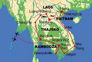 Vietnam, Laos, Kambodža - Laos