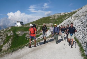 Vojenskými chodníky Dolomit - Itálie