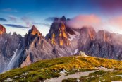 Výhledy Dolomit - horská jezera, legendární Misurina - Itálie