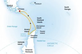 Výprava na Antarktidu: Klasické dobrodružství na lodi Ocean Diamond - Antarktida