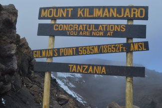 Výstup na Kilimandžáro - trasa Rongai - Tanzanie