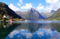 Z Bergenu za vodopády a ledovci - Norsko